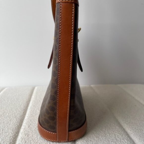 Celine Macadam Leather Tote Bag - Picture 7 of 12